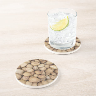Dessous De Verre En Grès Almonds Automne Motifs