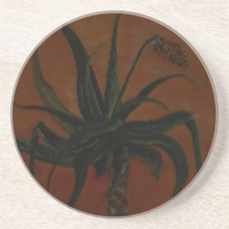 Dessous De Verre En Grès Aloe