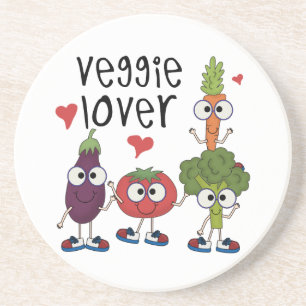 Dessous De Verre En Grès Amant végétarien