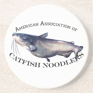 Dessous De Verre En Grès American Association of Catfish Noodlers