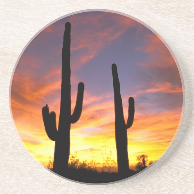 Dessous De Verre En Grès Amérique du Nord, États-Unis, Arizona, désert de S (Devant)
