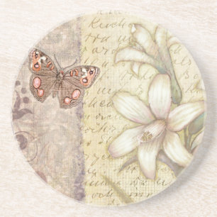 Dessous De Verre En Grès Amour