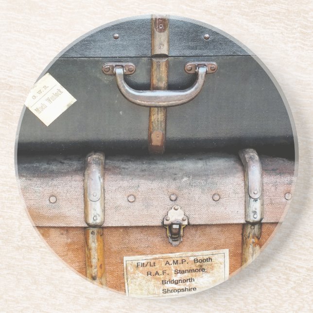 DESSOUS DE VERRE EN GRÈS ANCIENNE ANGLETERRE (Devant)