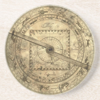 Dessous De Verre En Grès Antiquités Coastrolabe de Plagogo
