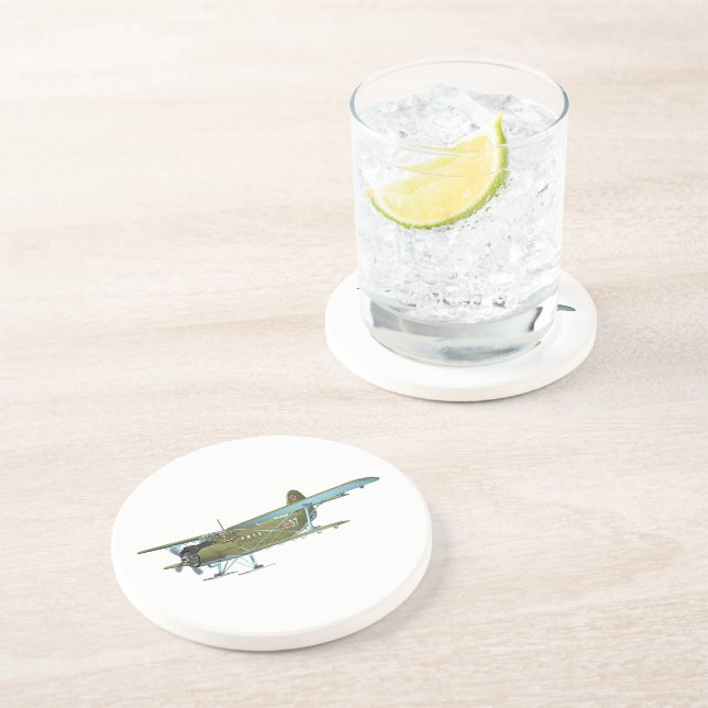 Dessous De Verre En Grès Antonov An-2 (Côté)