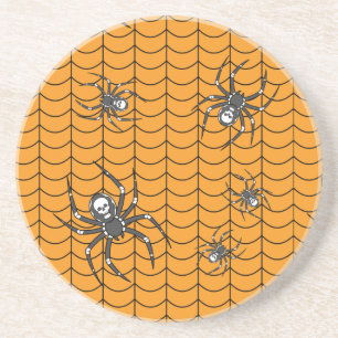 Dessous De Verre En Grès Araignées en défilé Sandstone Coaster