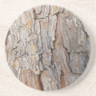 Dessous De Verre En Grès Arbre écorce automne Motifs d'automne