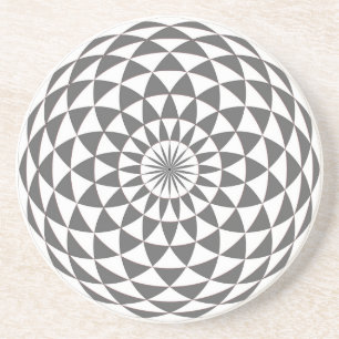 Dessous De Verre En Grès arcs et angles