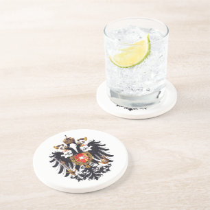 Dessous De Verre En Grès Armoiries de l'Empire autrichien