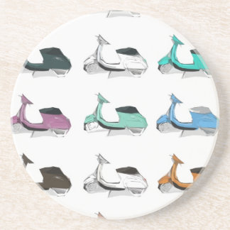 Dessous De Verre En Grès Art de bruit de Lambretta