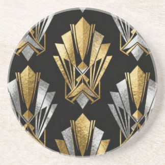 Dessous De Verre En Grès Art Nouveau