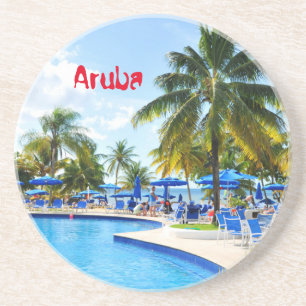 Dessous De Verre En Grès Aruba