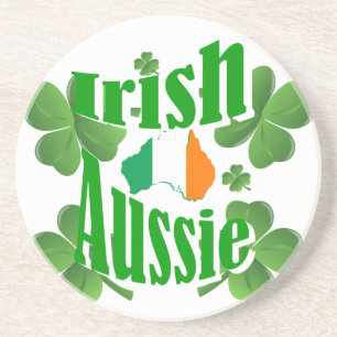 Dessous De Verre En Grès aussie irlandaise