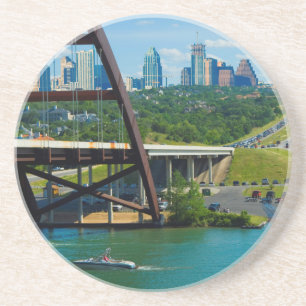 Dessous De Verre En Grès Austin, Texas de 360 Bridge