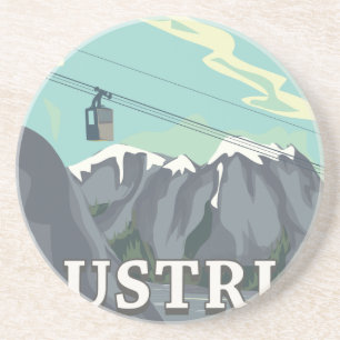 Dessous De Verre En Grès Autriche