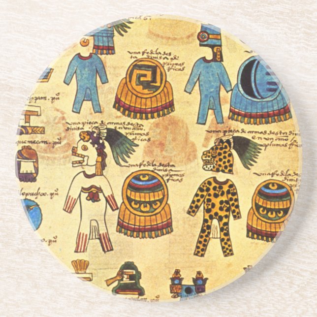 Dessous De Verre En Grès Aztec Cloaks (Devant)