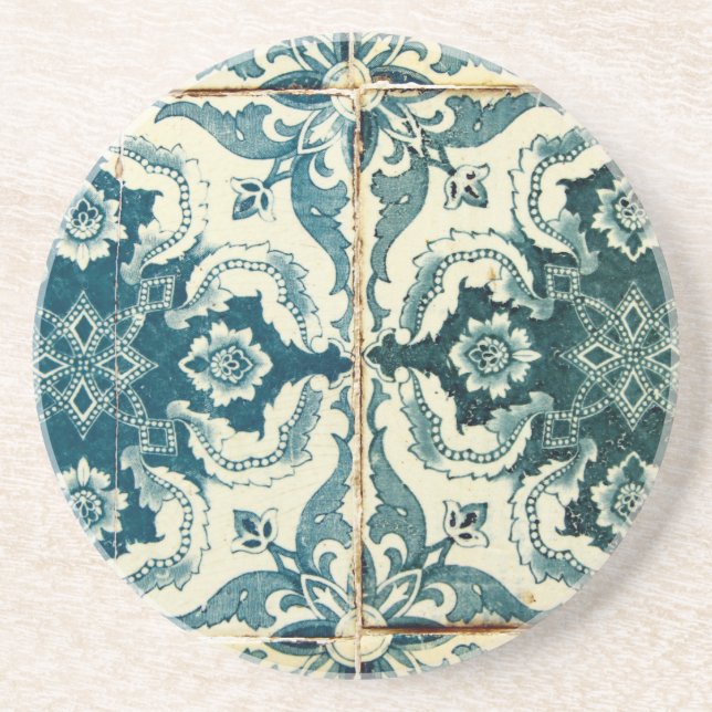 Dessous De Verre En Grès Azulejos (Devant)