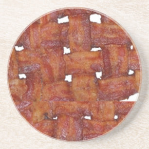 Dessous De Verre En Grès Bacon frit