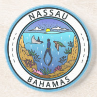 Badge de plongée Nassau Bahamas