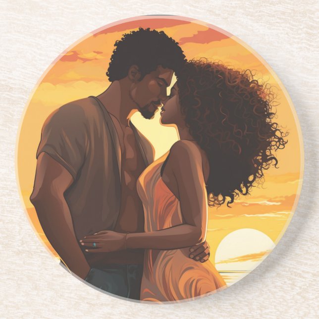 DESSOUS DE VERRE EN GRÈS BAE- CATÉGORIE #7 (Devant)