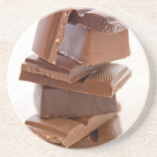 Dessous De Verre En Grès Barres de chocolat en grès Coasters