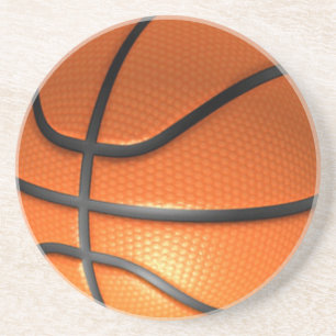 Dessous De Verre En Grès Basket - Oeuvres Sportives Populaires