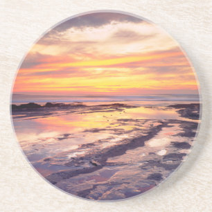 Dessous De Verre En Grès bassins de marée de Sunset Cliffs