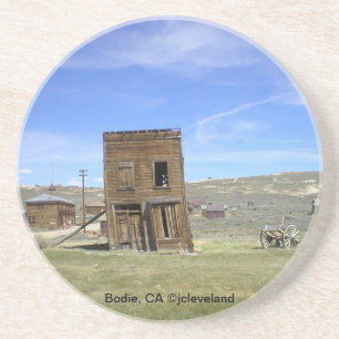 Dessous De Verre En Grès Bâtiment principal à Ghost Town Bodie, CA
