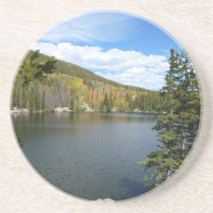 Dessous De Verre En Grès Bear Lake au parc national Rocky Mountain