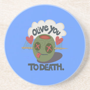 Dessous De Verre En Grès Beau Cool J'aime Afrique Art