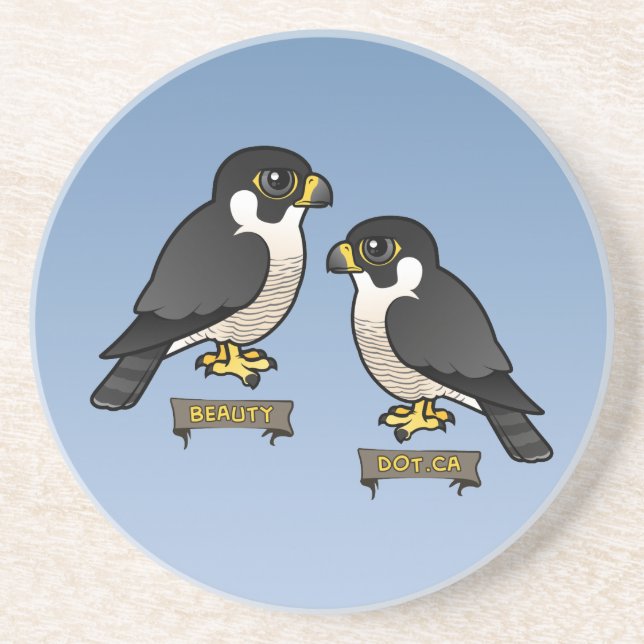 Dessous De Verre En Grès Beauté et Dot.Ca (Devant)