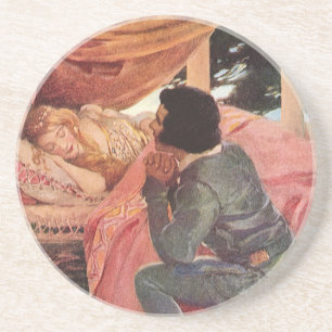 Dessous De Verre En Grès Beauté vintage du sommeil par Jessie Willcox Smith