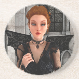 Dessous De Verre En Grès Belle Sorcière