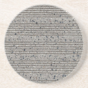 Dessous De Verre En Grès Béton Gris Cimetière Trottoir