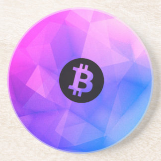 Dessous De Verre En Grès Bitcoin Cristal
