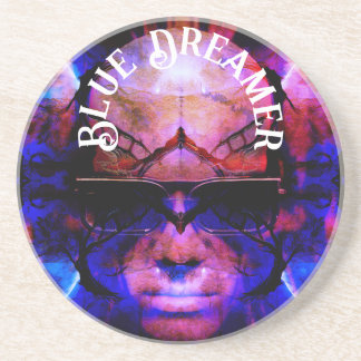 Dessous De Verre En Grès Blue Dreamer
