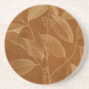 Dessous De Verre En Grès Botanique moderne VI