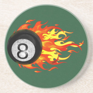 Dessous De Verre En Grès Boule 8 de flamber