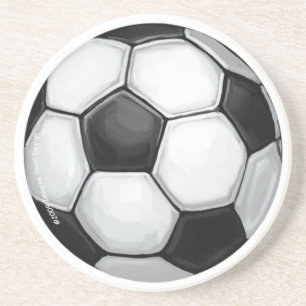 Dessous De Verre En Grès Boule de football