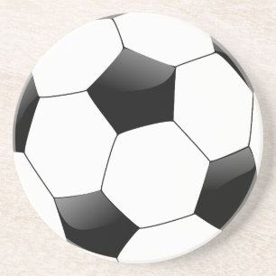 Dessous De Verre En Grès Boule de football