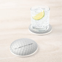 Boule de golf avec texte personnalisé