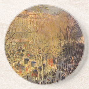 Dessous De Verre En Grès Boulevard des Capucines par Claude Monet, Beaux-ar