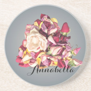 Dessous De Verre En Grès Bouquet