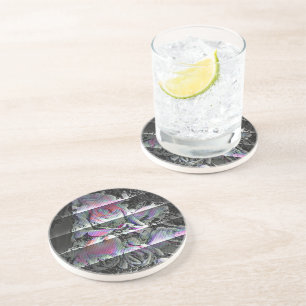 Dessous De Verre En Grès Bouquet Techno