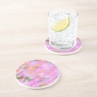 Dessous De Verre En Grès Brouillard rose