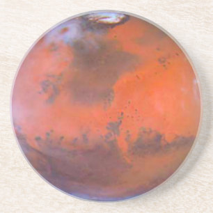 Dessous De Verre En Grès Caboteur de Mars de planète