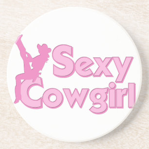 Dessous De Verre En Grès Caboteurs occidentaux de rodéo de grange de cheval