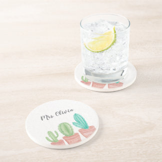 Dessous De Verre En Grès Cadeau personnalisé pour le meilleur enseignant