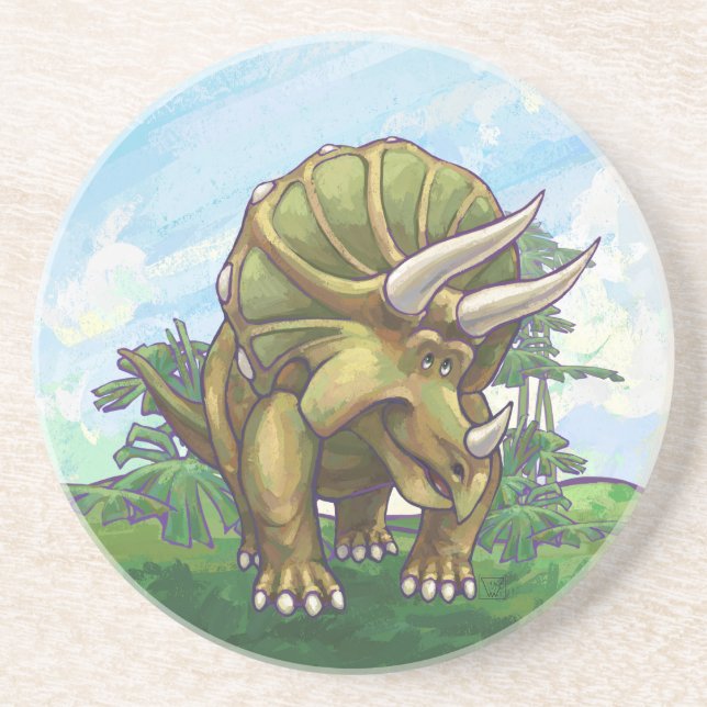 Dessous De Verre En Grès Cadeaux et accessoires de tigre (Devant)