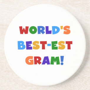 Dessous De Verre En Grès Cadeaux lumineux de couleurs de gramme du